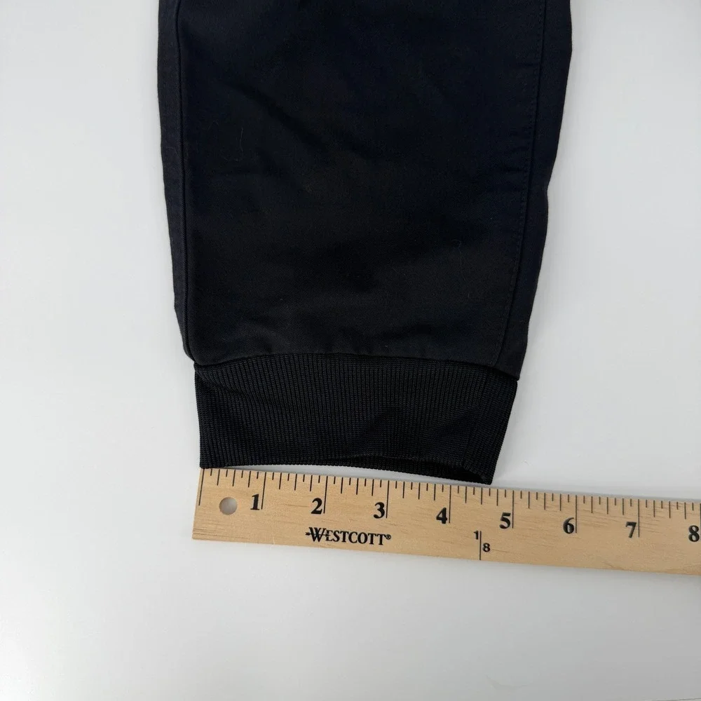 Fabletics Cargo Joggers Women M Black Multi-Pocket Utility Drawstring Athleisure